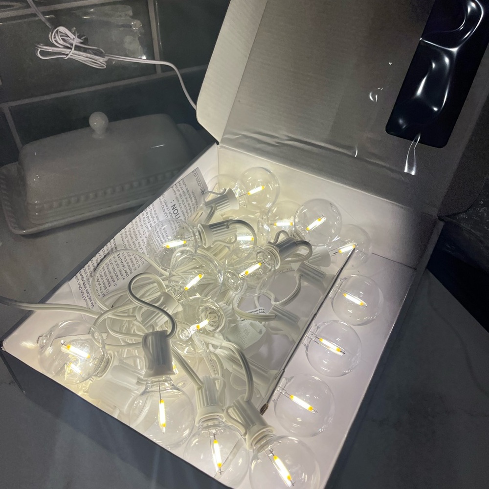 Room Essentials LED String Lights with Large Bulbs - Picture 2 of 6